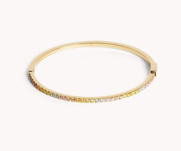 Coeur de Lion Armreif Eternal Love gold-multicolor Gr.19