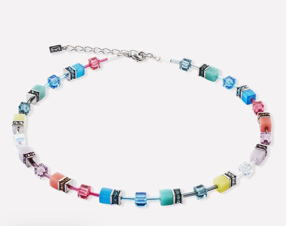 Coeur de LionGeoCUBE® Iconic Halskette Magic silber