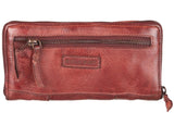 Bull & Hunt Geldbörse Zip Wallet  burned cognac