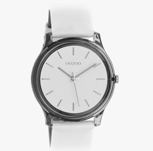 Oozoo Timepieces Collection white/silver