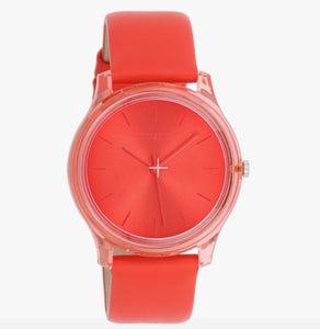 Oozoo Timepieces Collection red