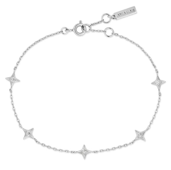 Ania Haie Armband Silber Stars Station