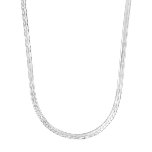 Nordahl rhd. Silber Halskette FLAT52